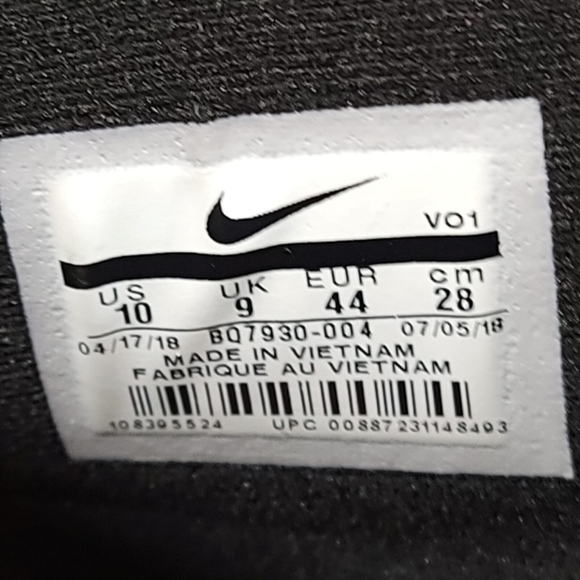 Nike Lunar Force Duckboot 18 Black Sequoia 10M - Picture 11 of 11